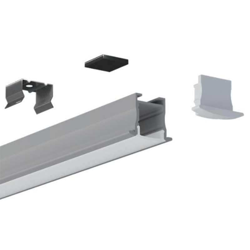 LED Channel Diffuser With Flange For 12mm Strip Light LED Channel Diffuser With Flange For 12mm Strip Light